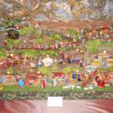 Un presepe variopinto arricchito da luci ed effetti sonori